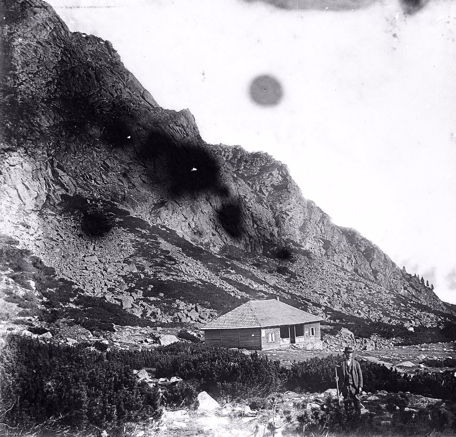 Hunfalvyho chata vo Veľickej doline, Vysoké Tatry (1911)