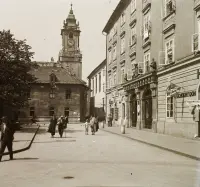 Primaciálne námestie a stará radnica, Bratislava (1939)
