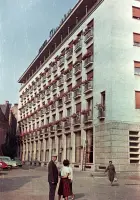 Nábrežie Dunaja, hotel Devín, Bratislava (1958)