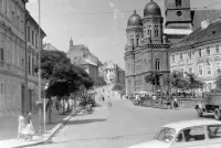 Rybné námestie, zbúraná synagóga, Bratislava (1963)