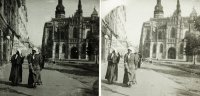 Hlavná ulica a Dóm sv. Alžbety, Košice (1900)