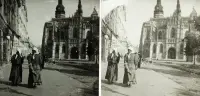 Hlavná ulica a Dóm sv. Alžbety, Košice (1900)