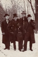 Ľudia v uliciach mesta, Košice (1901)