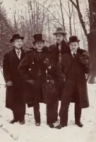 Ľudia v uliciach mesta, Košice (1901)