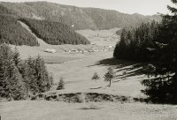 Panoráma obce v doline Hnilca, Dedinky (1935)