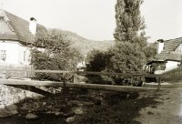 Lávka cez potok Hutná, Ľubietová (1933)