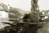 Lávka cez potok Hutná, Ľubietová (1933)