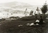 Panoráma obce, Strelníky (1933)