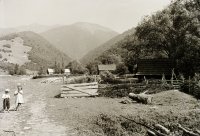 Osada Rieka a Veľká Fatra v pozadí, Šútovo (1933)