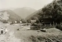 Osada Rieka a Veľká Fatra v pozadí, Šútovo (1933)