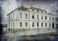 Hlavná ulica, kráľovský okresný súd, Moldava nad Bodvou (1906)