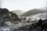 Panoráma obce, Turček (1907)