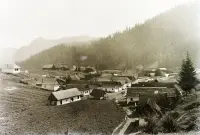 Panoráma obce, Vernár (1933)
