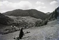 Pohľad na obec, Hiadeľ (1930)