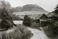 Okrúhla skala na kopci pri obci, Vrchteplá (1939)