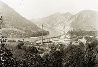Dolina Váhu pri obci, Šútovo (1933)