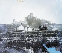 Hrad od rieky Váh, Trenčín (1905)
