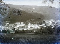 Pohľad na kúpeľné mesto, Trenčianske Teplice (1911)