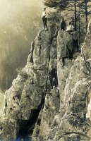 Skala Kazateľnica, Dedinky (1928)