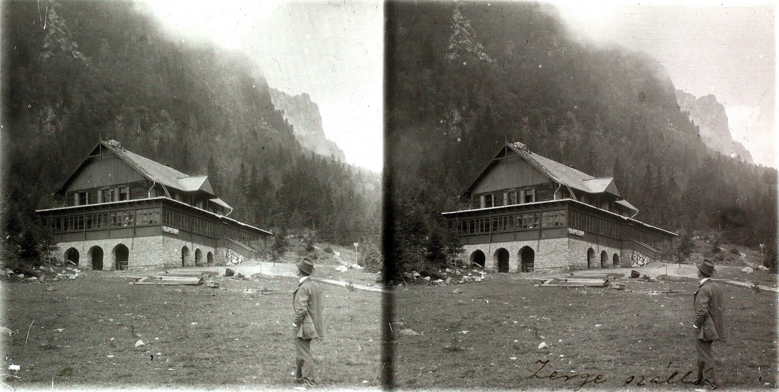 Chata Kamzík vo Veľkej Studenej doline, Vysoké Tatry (1910)
