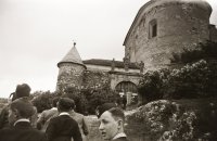 Hrad Krásna Hôrka, výlet skautského oddielu, Krásnohorské Podhradie (1939)