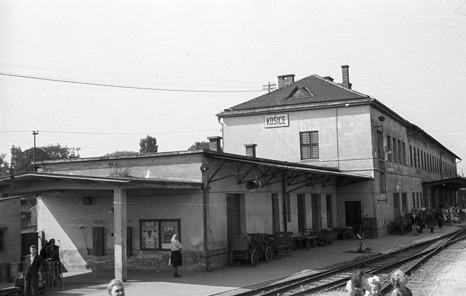 Železničná stanica, Košice (1956)
