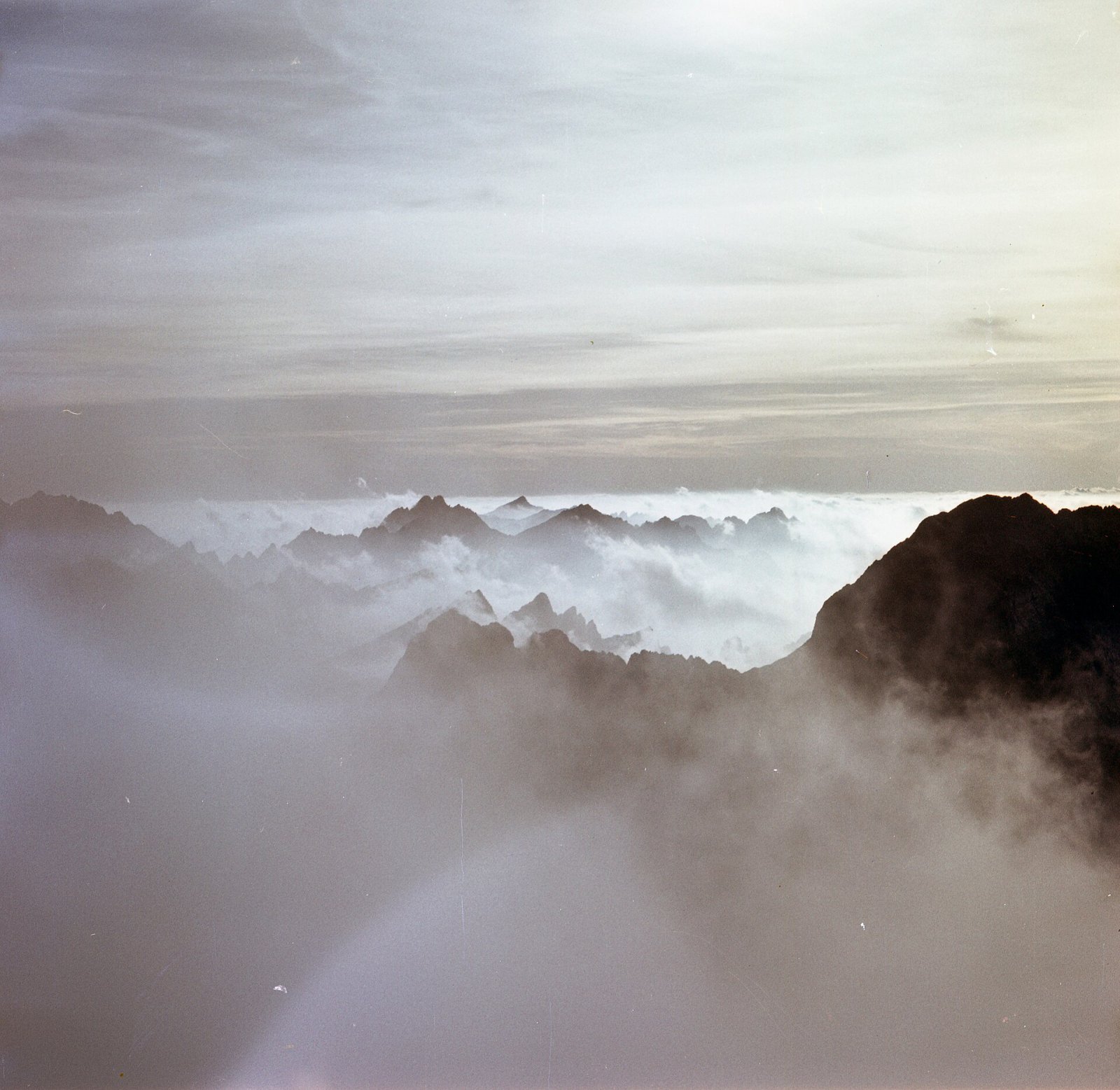 Pohľad na západ, Vysoké Tatry (1965)
