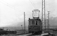 Tatranské elektrické železnice pri meste, Poprad (1960)