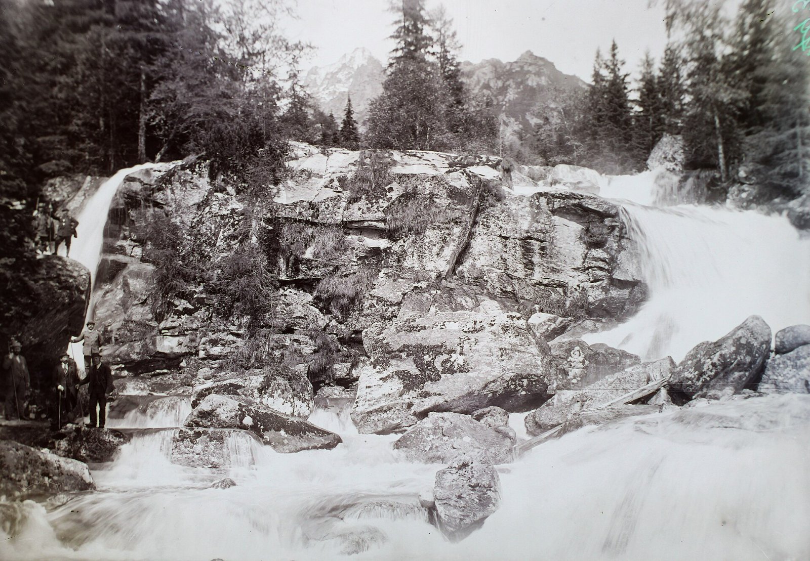 Veľký Studenovodský vodopád, Vysoké Tatry (1906)