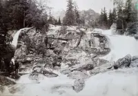 Veľký Studenovodský vodopád, Vysoké Tatry (1906)