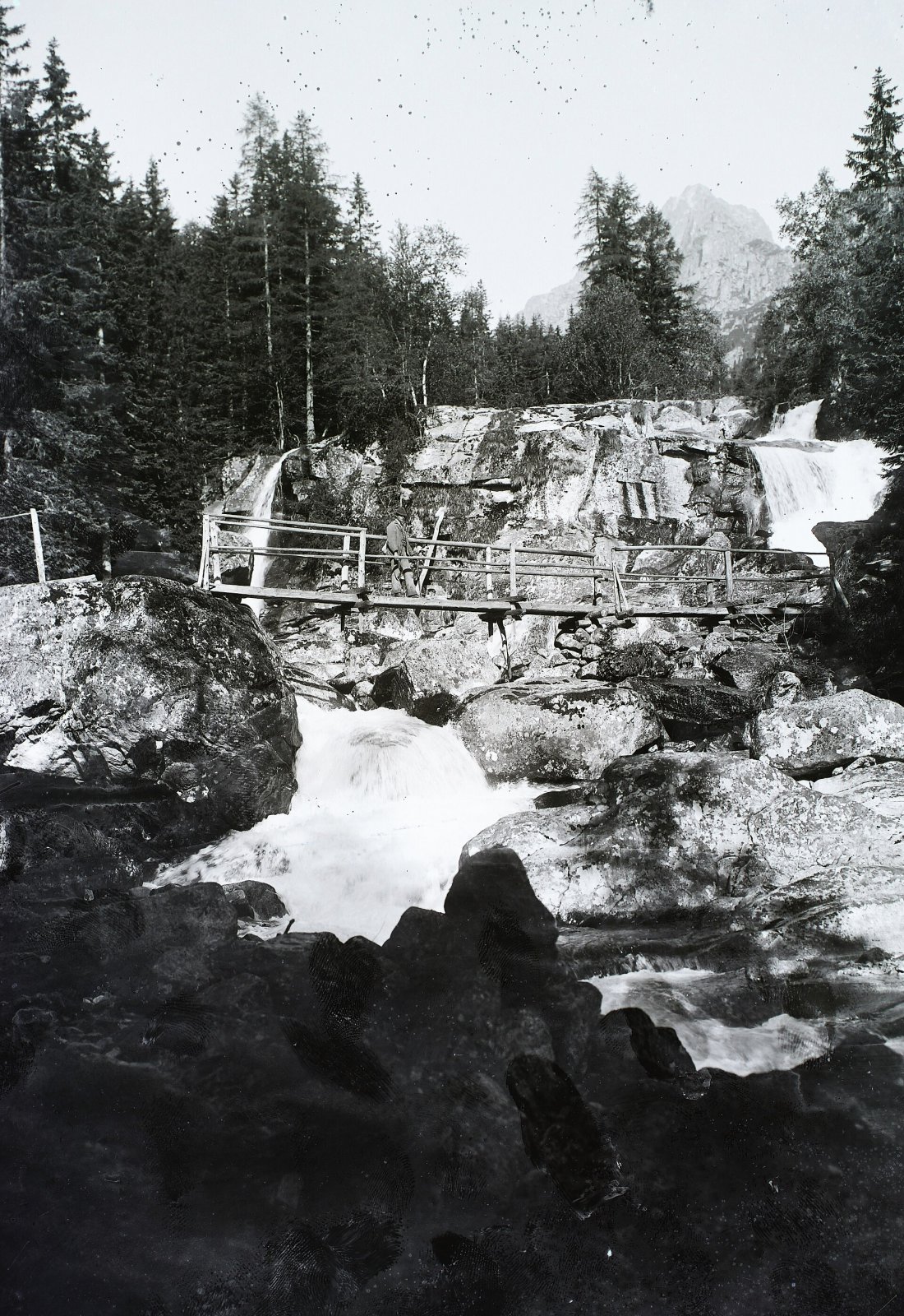 Veľký Studenovodský vodopád, Vysoké Tatry (1906)