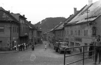 Námestie Slovenského národného povstania a Dolná ulica, Kremnica (1964)