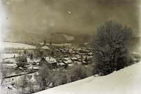 Pohľad na mesto zo severu, Banská Bystrica (1930)