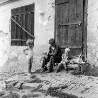 Podhradská ulica, Fiľakovo (1959)