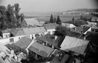 Pohľad z Kalvárie na Kohárovu ulicu, Levice (1939)